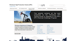 Desktop Screenshot of petroleumhpv.org
