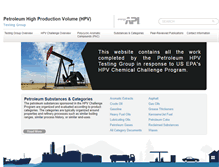 Tablet Screenshot of petroleumhpv.org